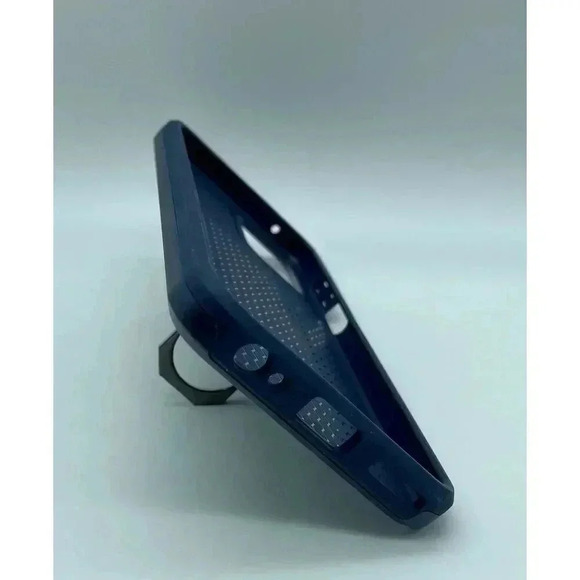 Magnetic Kickstand Case For Motorola Moto G 5G 2022 Blue + 2 Screen Protectors - Picture 9 of 11